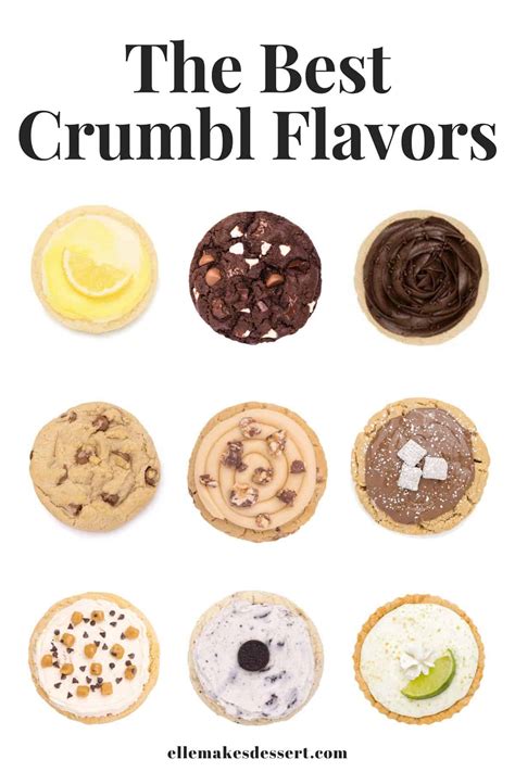 My Top 5 Favorite Crumbl Cookies Flavors - Elle Makes Dessert