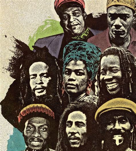 Legends of Reggae Poster by Panda , via Behance Reggae Music Posters ...