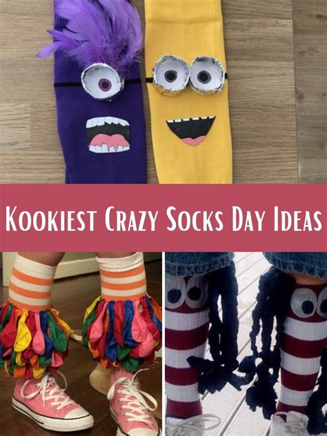 31 Kookiest Crazy Socks Day Ideas - momma teen