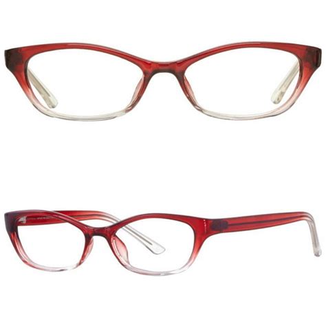 Red Eyeglasses, Square Glass, Red, Eyewear, Glasses, Eye Glasses