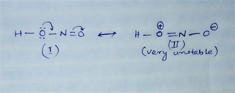 bond - Why does HNO2 not have resonance? - Chemistry Stack Exchange