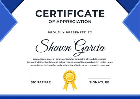 Custom Certificate Template