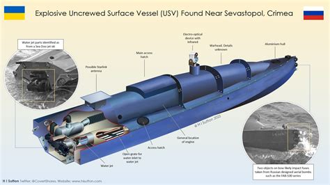 Suspected Ukrainian Explosive Sea Drone Made From Recreational ...