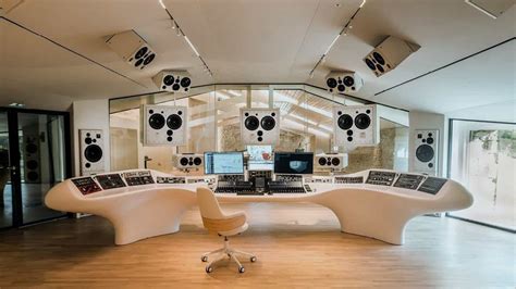 Inside Brad Pitt’s Space Age Style Miraval Studios – Synthtopia