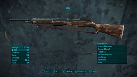 The M14 Standalone Rifle at Fallout 4 Nexus - Mods and community