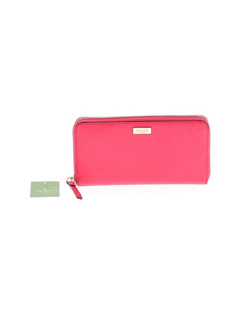 Kate Spade New York Solid Pink Wallet One Size - 38% off | thredUP