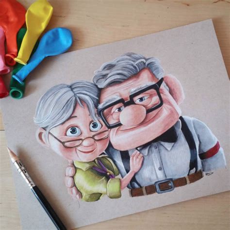 Carl & Ellie (Edits by DoughtyCreARTive @Instagram) #Up | Cara ...