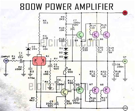 2000w Power Amplifier Circuit Diagram Pdf