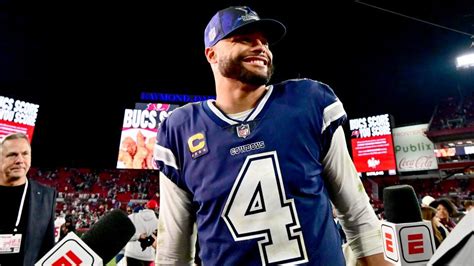 Dak Prescott stats vs. Buccaneers: Cowboys QB has an all-timer game in ...