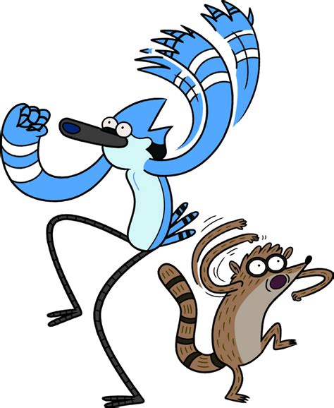 Mordecai and Rigby - Incredible Characters Wiki