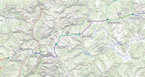 Colorado-Trail-Segments-21-25-Map-1 - TMBtent