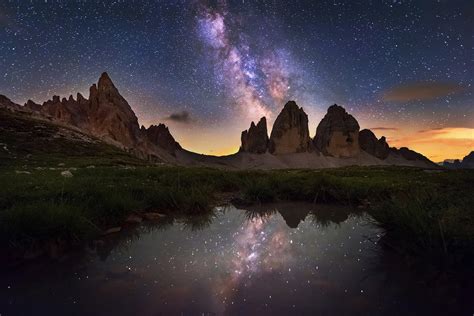 Dreamy Pixel | Walk Around Tre Cime di Lavaredo (Sunset, Milky Way ...