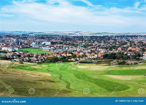 View of Seaford town stock photo. Image of newhaven - 158961726