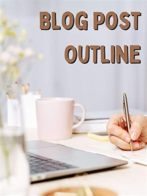 How to Write a Blog Post Outline (Simple & Easy) - pinkpopmedia