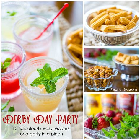 10 Easy Kentucky Derby Party Ideas - Peanut Blossom