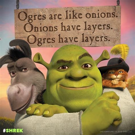 Shrek Onion Layers Quote - ShortQuotes.cc