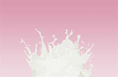 Studio Shot Of Milk Splash by Visage