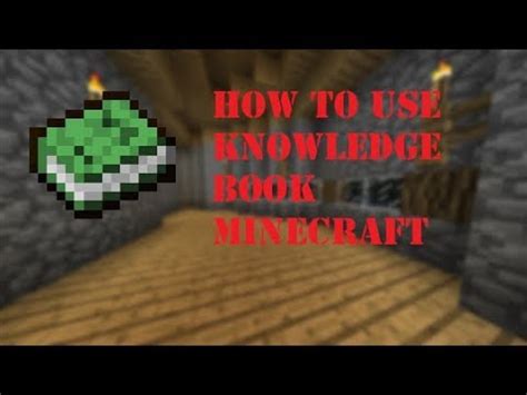 Minecraft Knowledge Book Generator