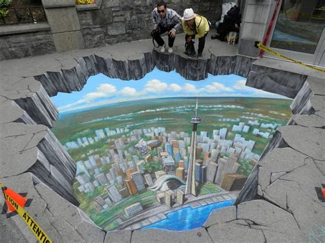 3d Street Art Painting 4 - Full Image