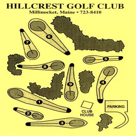 Course Layout – Hillcrest Golf Club