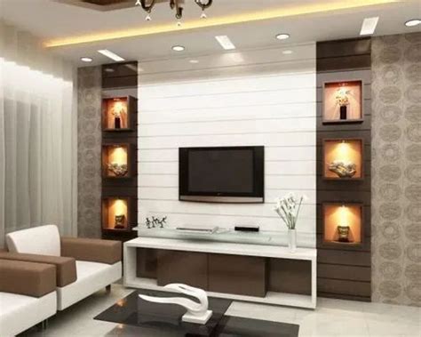 TV Wall Designs For Living Room at Rs 250/square feet in Amritsar