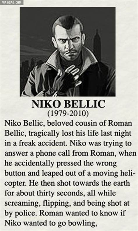 RIP Niko Bellic in 2021 | Logic memes, Gta funny, Niko