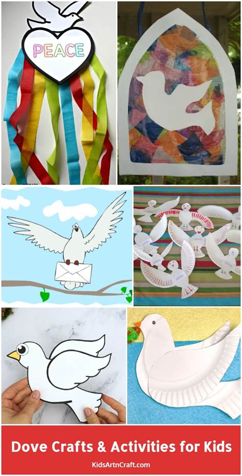 Dove Crafts & Activities for Kids - Kids Art & Craft