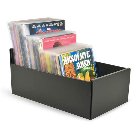 3L DVD / CD / Blu Ray Storage Box For Sleeves - Boxes For DVD Sleeve ...