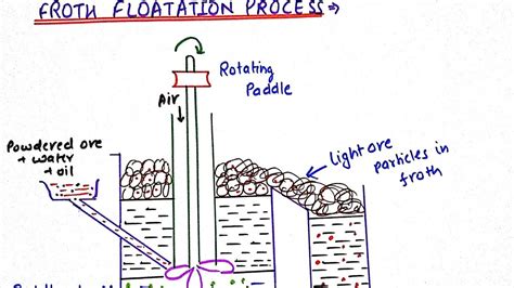 Froth Floatation Process - YouTube