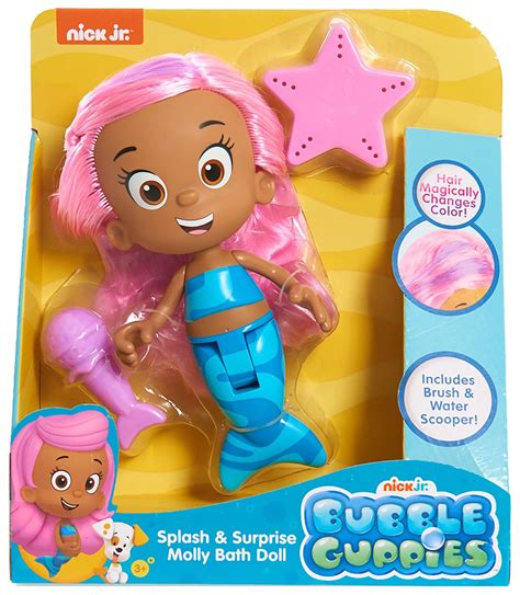 Bubble Guppies Splash Surprise Molly Bath Doll Just Play - ToyWiz