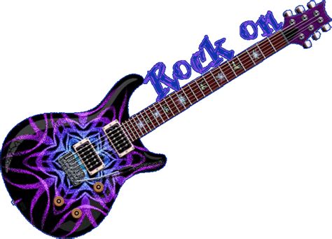 Rock On Purple Electric Guitar Pictures, Photos, and Images for ...