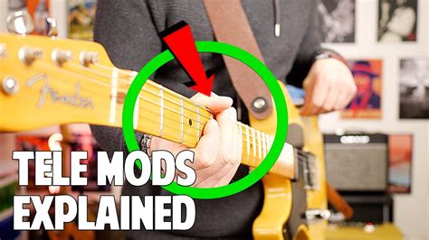 My Fender '52 Reissue Telecaster Mods Explained - YouTube