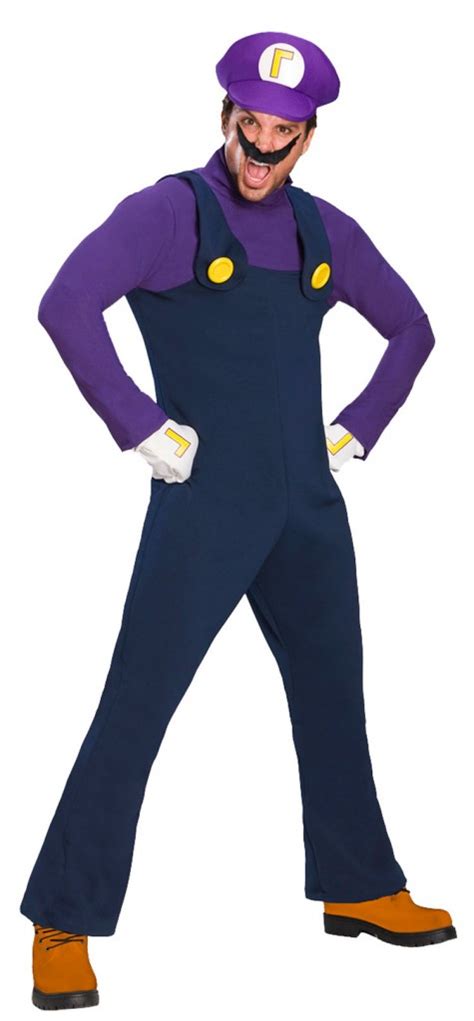 Waluigi Costumes (for Men, Women, Kids) | PartiesCostume.com