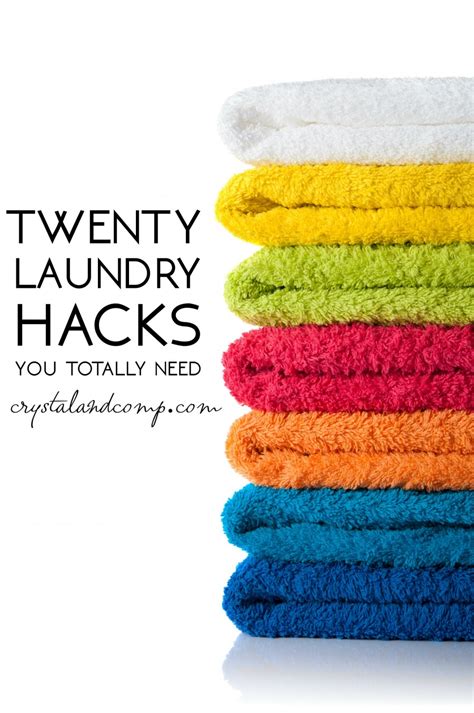 20 Laundry Hacks You Totally Need - CrystalandComp.com