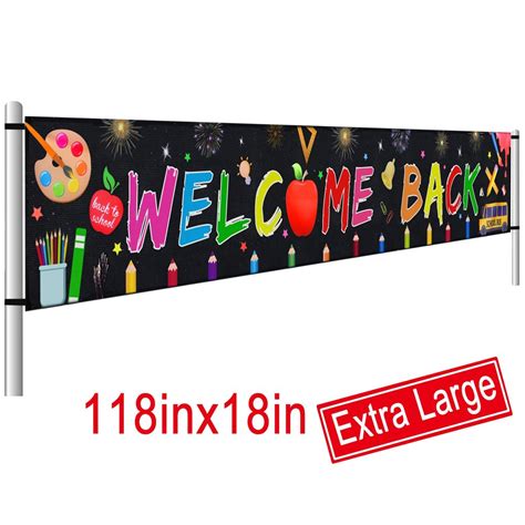 Welcome Back To School Banner Printable Free