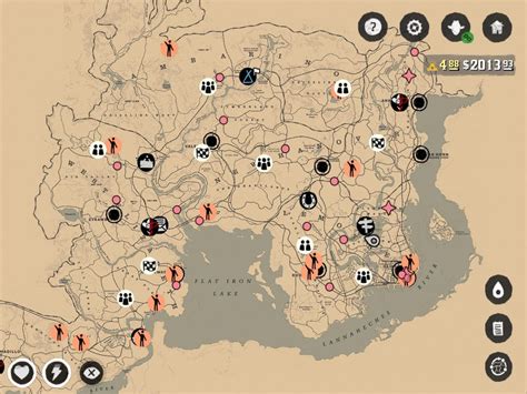 Update your RDR2 app - the map now syncs with online! : reddeadredemption