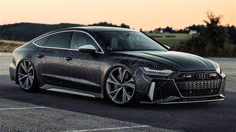 2020 Audi RS7 Gets 962 Horsepower And Funky Wrap From Tuner