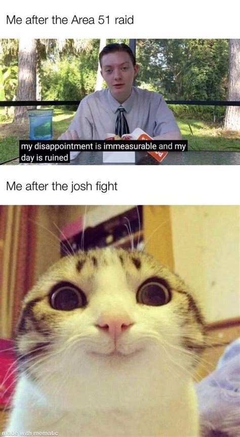 15 'Josh Fight' Memes In Memory Of Our Age's Great Conflict | Fighting ...