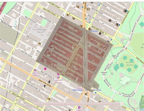 Lincoln Center Map | Color 2018