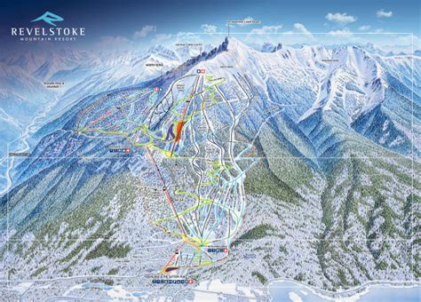 Revelstoke Trail Map | OnTheSnow