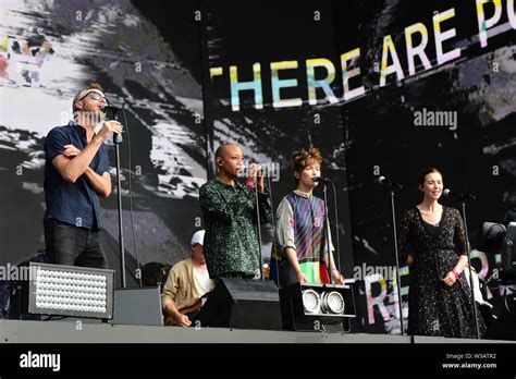 The National performing during the British Summer Time festival, in ...