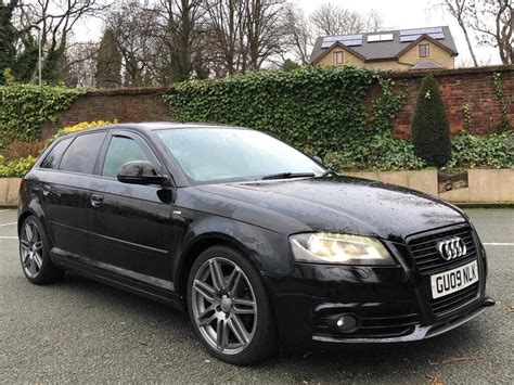 2009/09 Audi A3 2.0 TDI S LINE BLACK EDITION SPORTBACK DIESEL FACELIFT ...