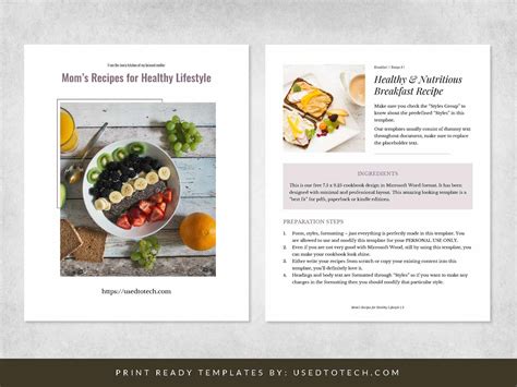 Kids Cookbook Template | Kids Matttroy