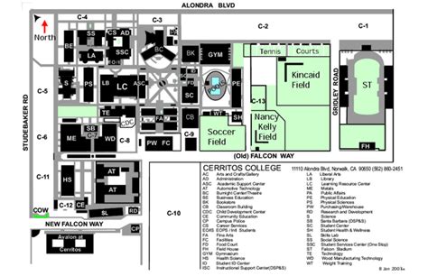 Pasadena City College Campus Map - Maping Resources