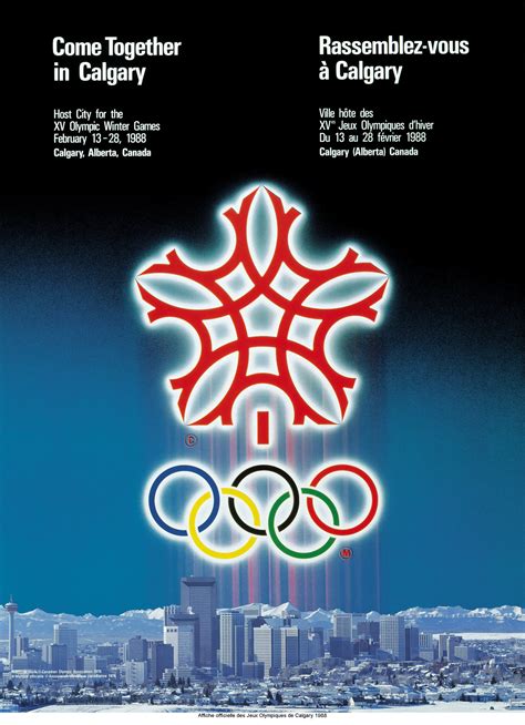 Calgary 1988 poster | Team Canada - Official Olympic Team Website