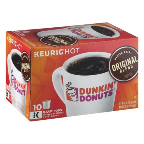 Heritage Market : Dunkin' Donuts Original Blend Coffee K-Cup Pods 10 ct