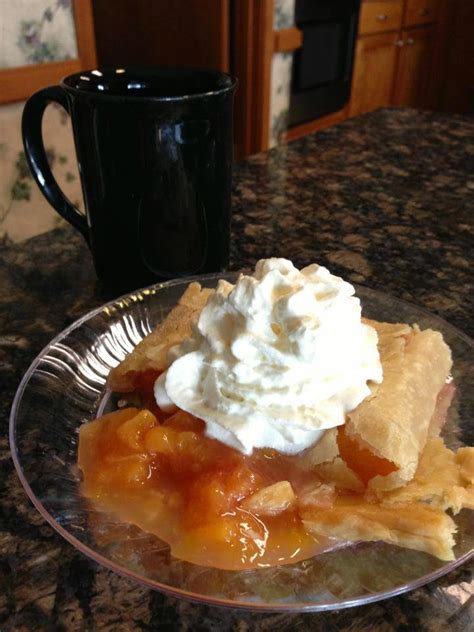 One Crust Fresh Peach Pie