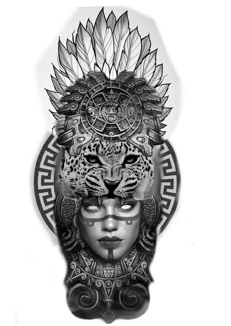 Arm Tattoos Aztec, Aztec Warrior Tattoo, Mayan Tattoos, Aztec Tattoo ...