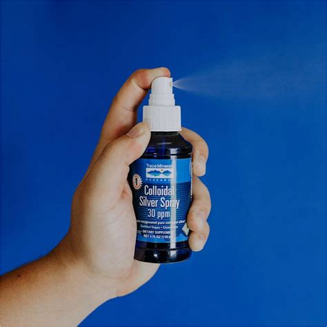 Colloidal Silver Spray- 4oz – Earth's Pure