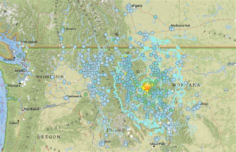 Montana Earthquake: How to Read the USGS Earthquake Map